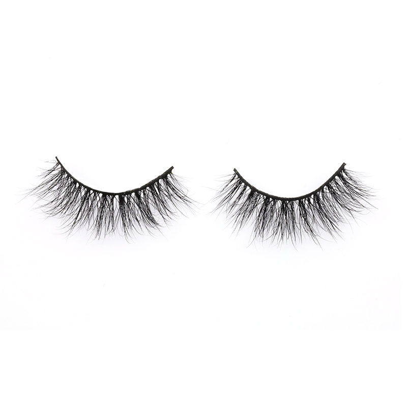 Free Samples Accepted 100% Real Mink Fur Strip Lashes with Private Label in the UK/US YY107